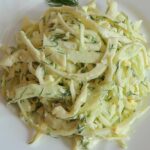 Coleslaw with sour cream – recipe for Russian white cabbage salad
