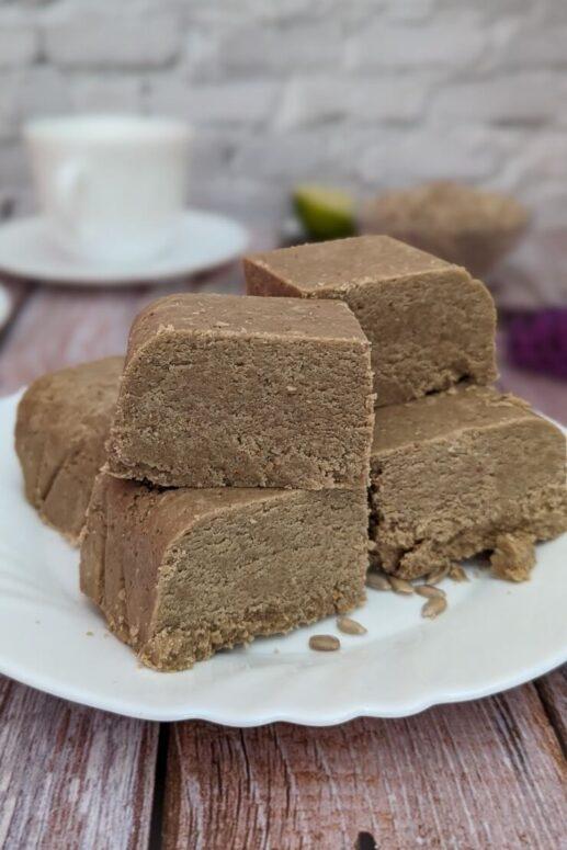 Russische Halva Rezept mit Sonnenblumenkernen