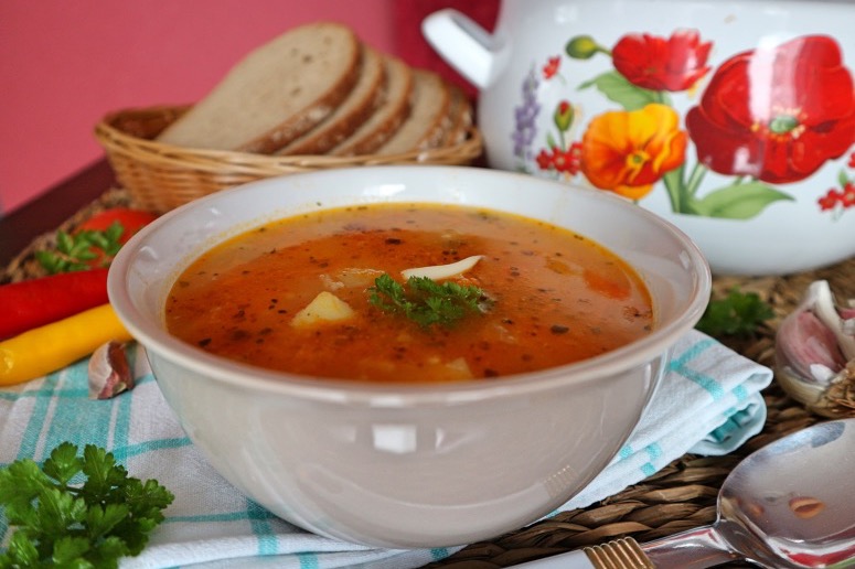 Beliebte georgische Suppe