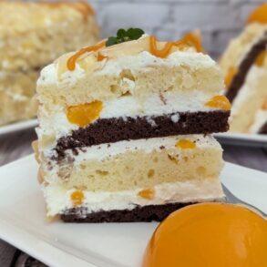 Peaches cream cake recipe