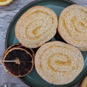 Orangenschnecken-Plätzchen Rezept