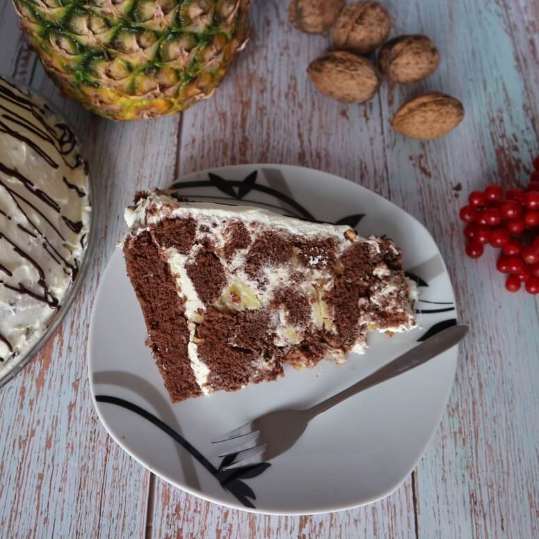 Russian volcano cake