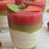 Strawberry kiwi dessert cups recipe