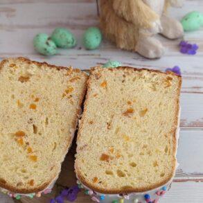 Kulich with quark recipe