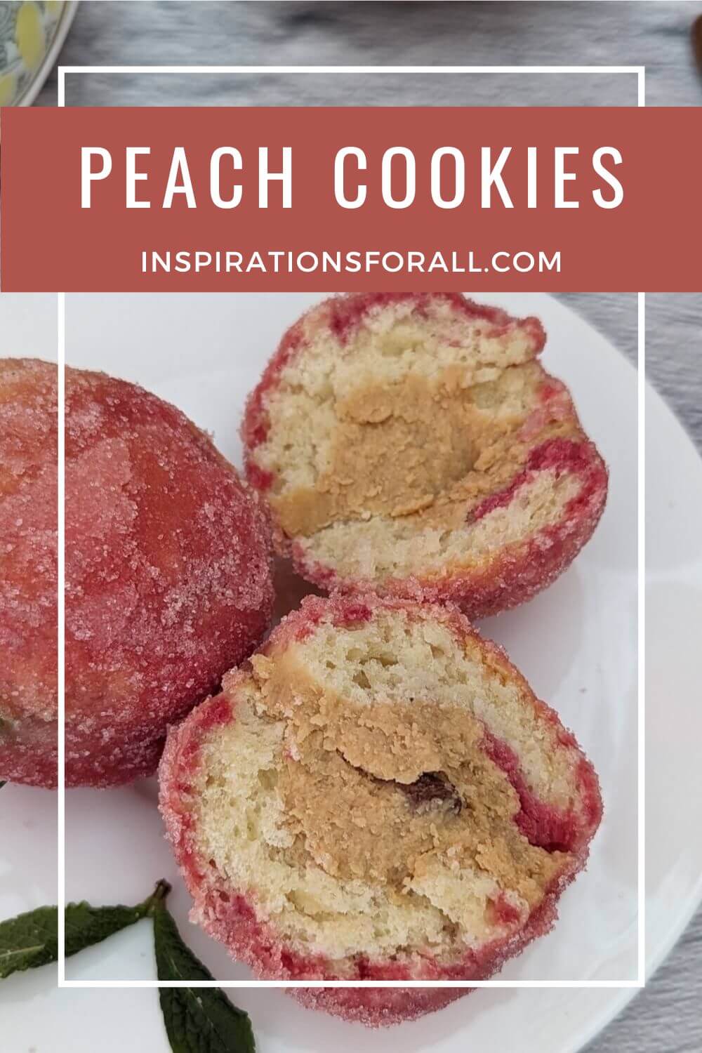 Pin Peach cookies