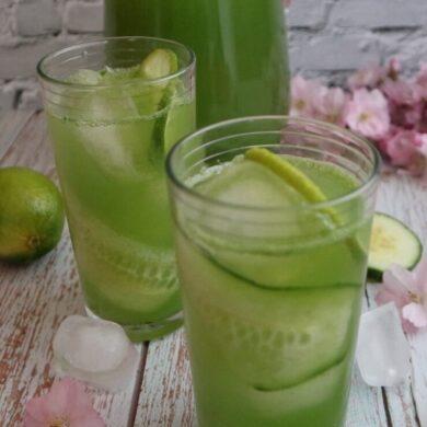 How to make cucumber lemonade