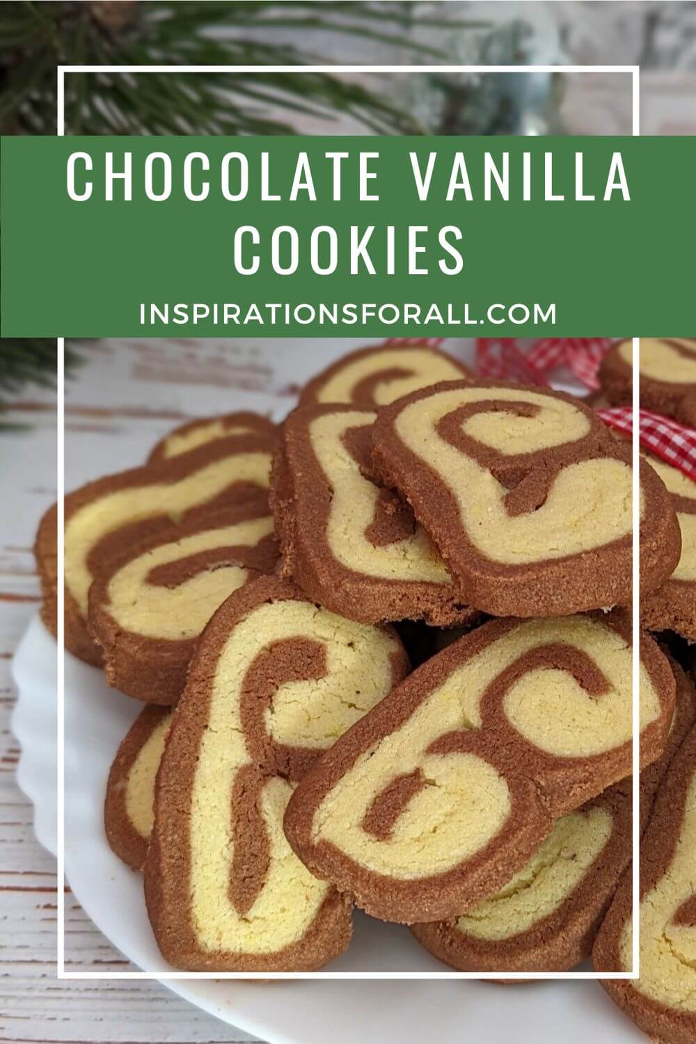 Pin Chocolate vanilla cookies