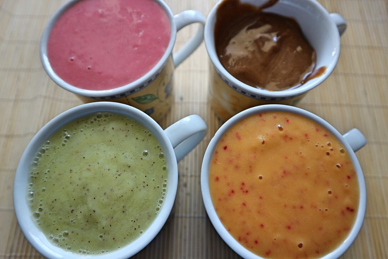 Fruchteis mit Joghurt – leckeres Rezept für Schichteis am Stiel