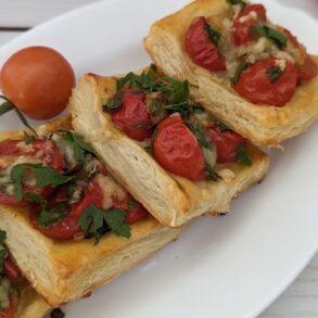 Tomato puff pastry recipe