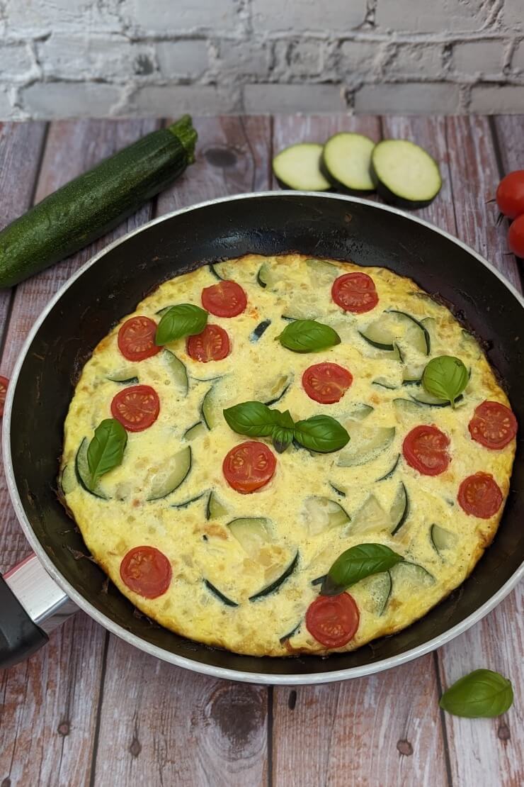 Zucchini-Omelett Rezept