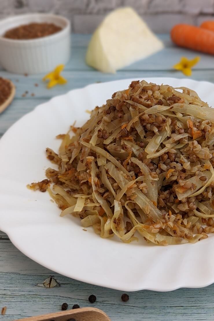 Buchweizen mit Weißkohl Rezept