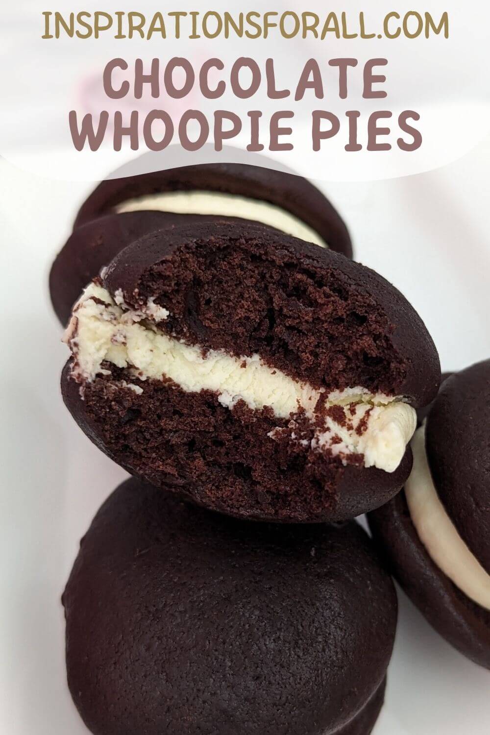 Pin Chocolate whoopie pies