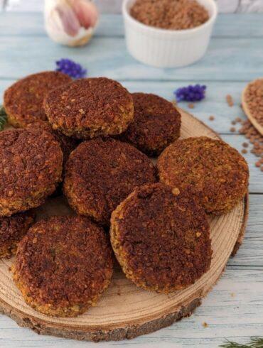 Mountain lentil fritters recipe