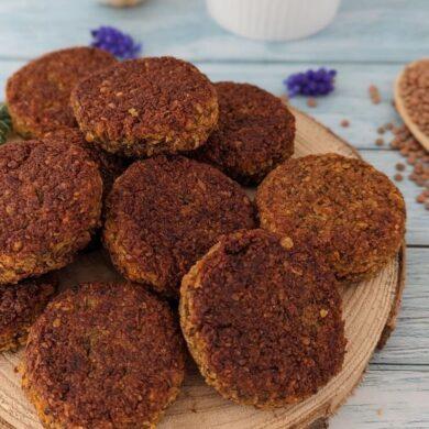 Mountain lentil fritters recipe