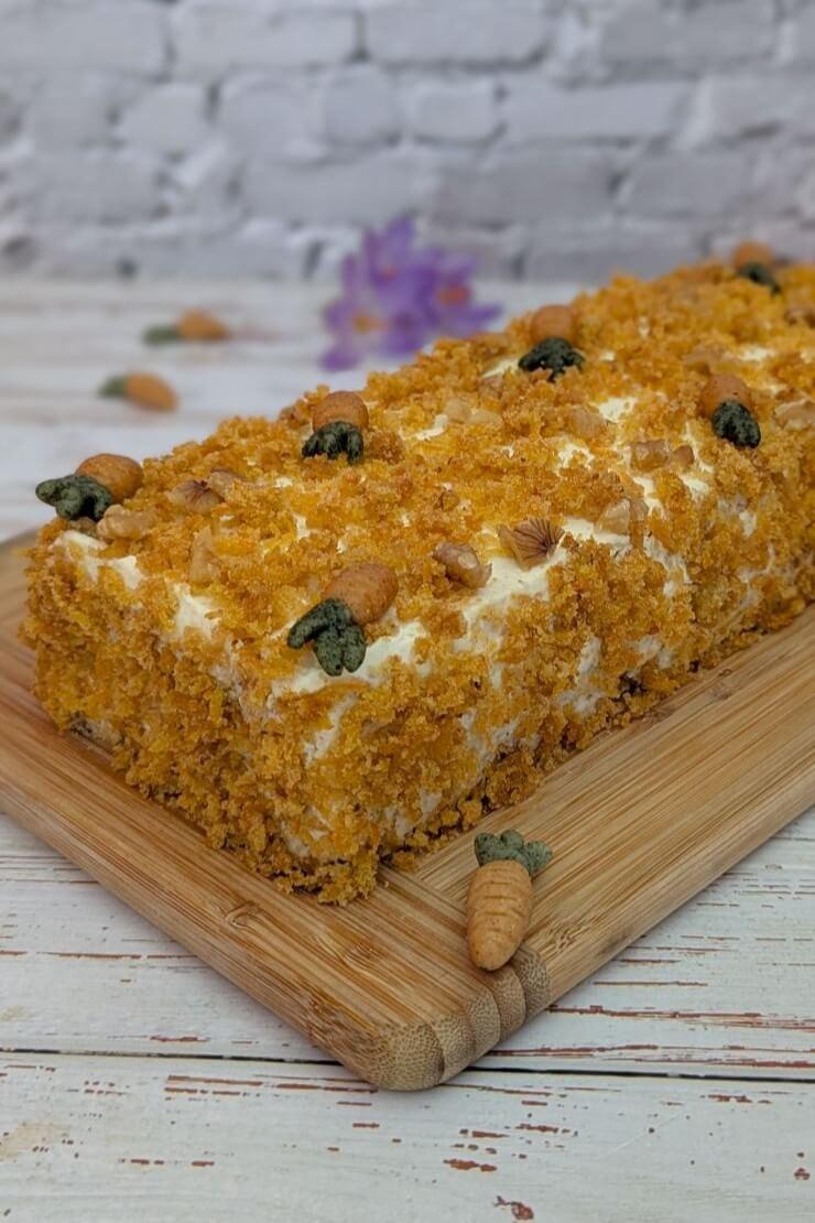 Moist fluffy Easter cake