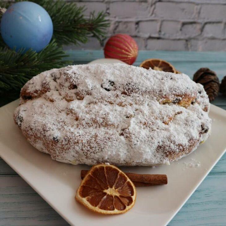 Weihnachtsstollen backen