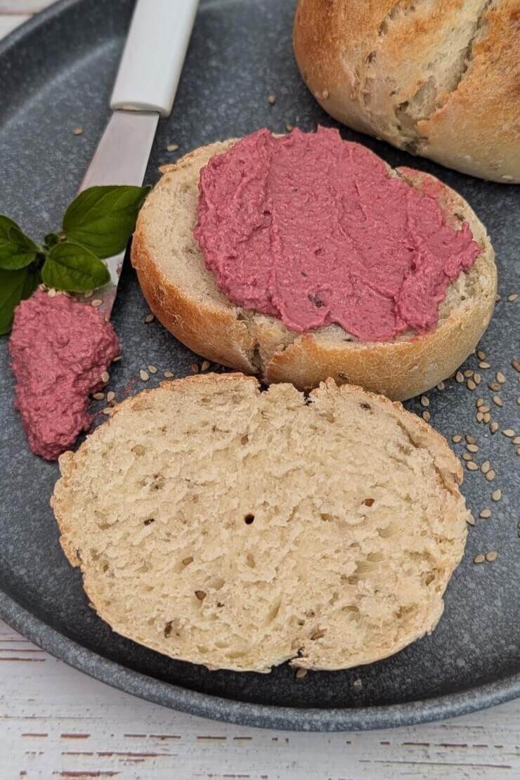 Sesambrötchen backen