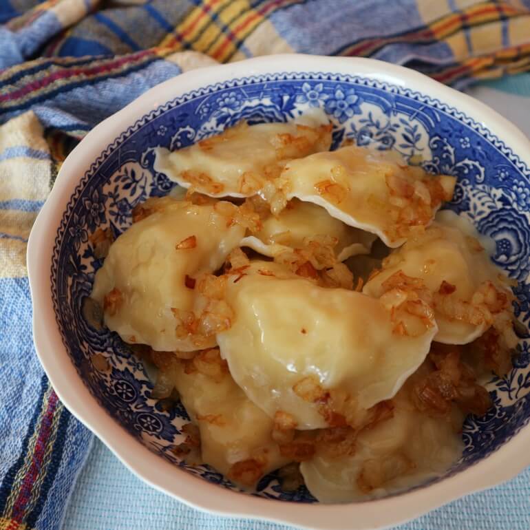 Vareniki with potatoes