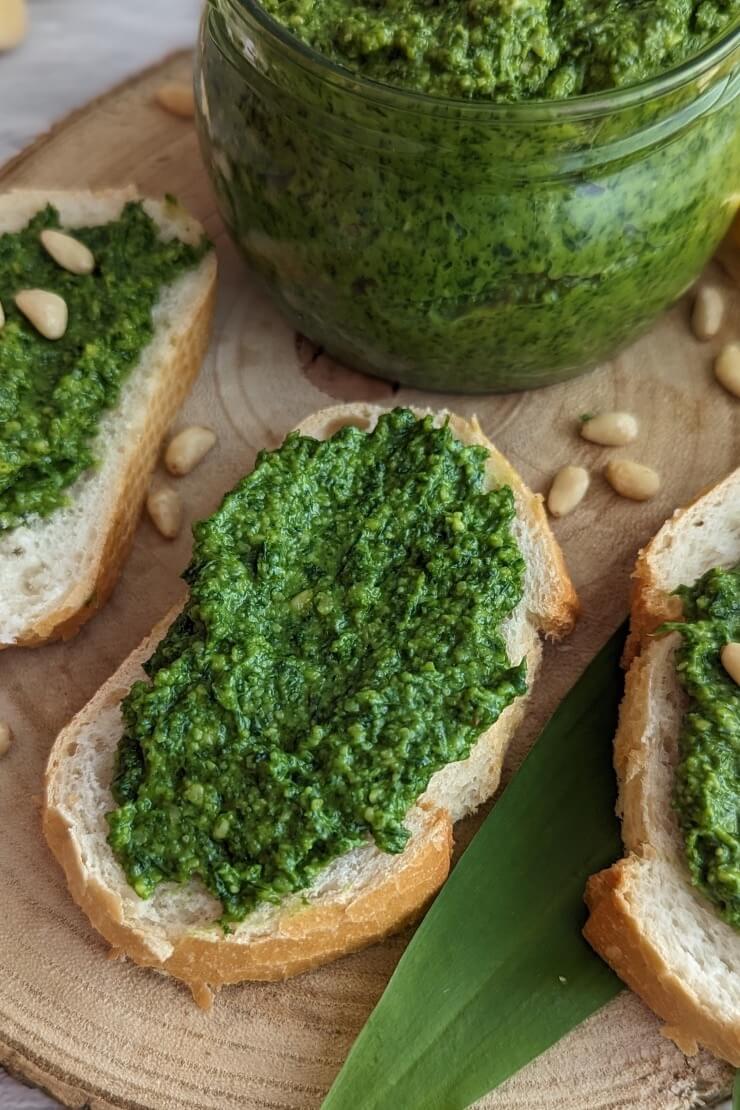 Veganes Bärlauchpesto selber machen