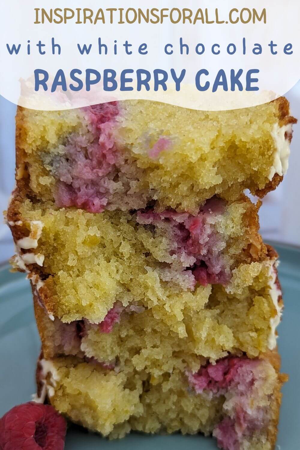 Pin Raspberry cake