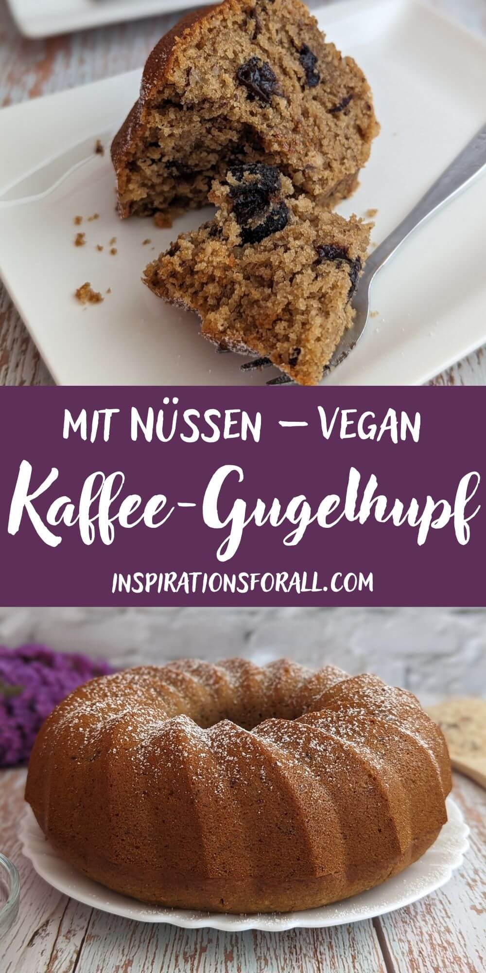 Pin Veganer Kaffee-Nuss-Gugelhupf