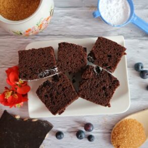 Chocolate cake with buckwheat flour vegan – lightning recipe