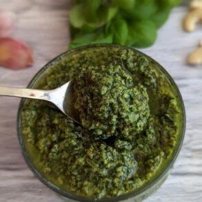 Basil pesto recipe