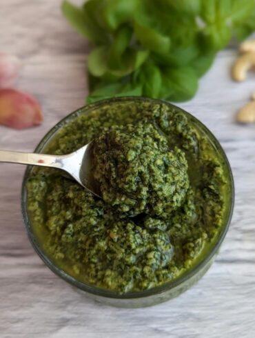 Basil pesto recipe