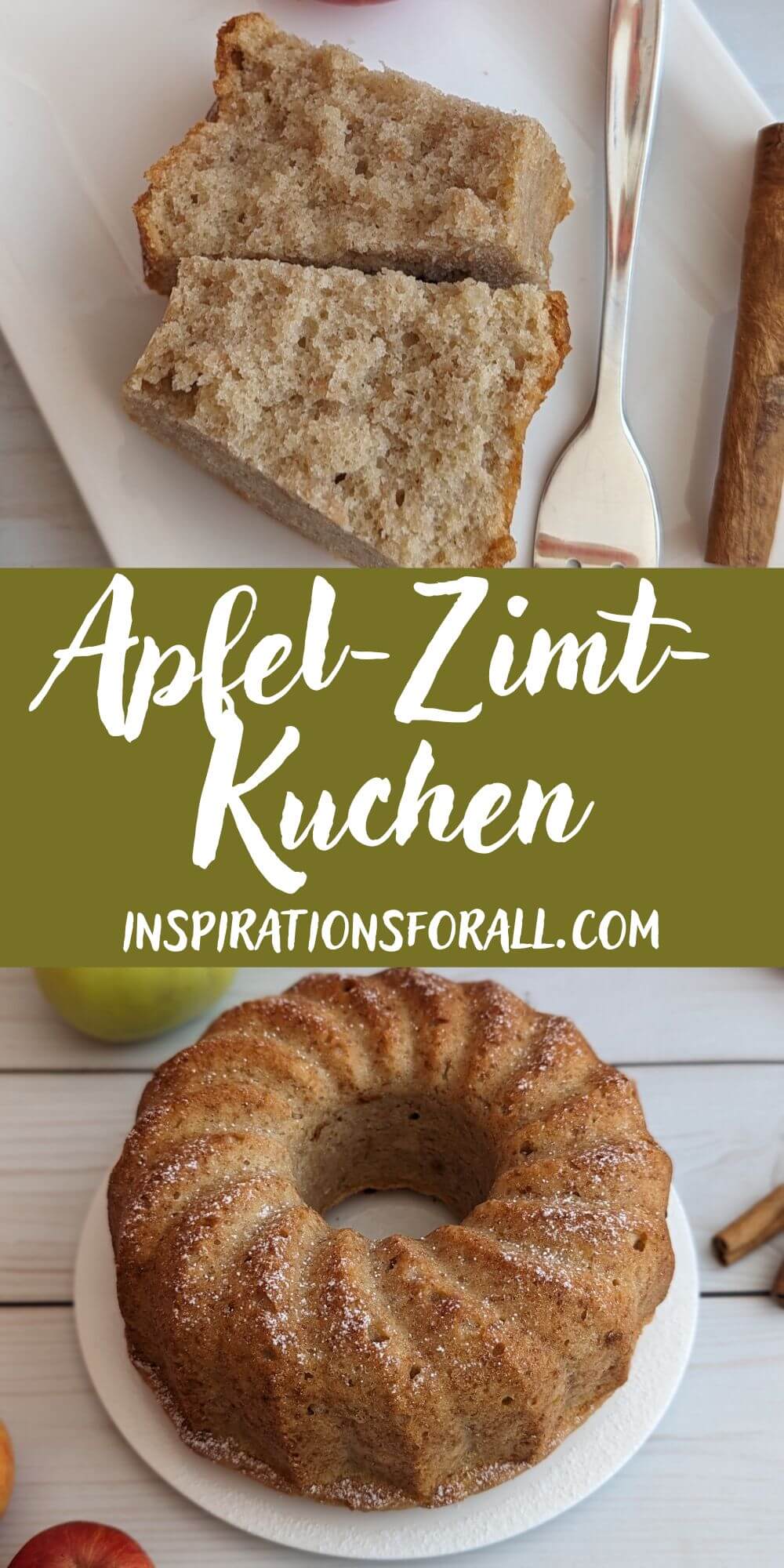 Pin Apfel-Zimt-Gugelhupf