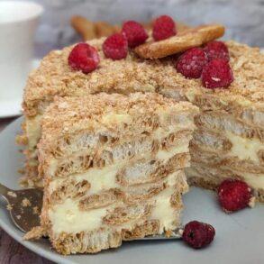 Napoleon Torte "für Faule" Rezept