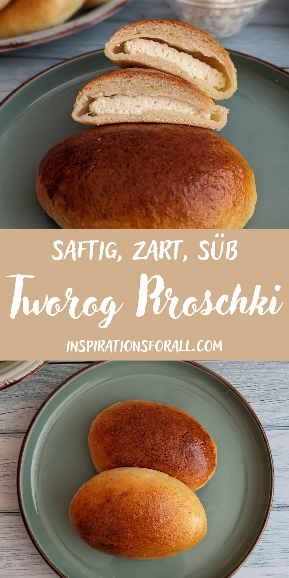 Pin Piroschki mit Tworog