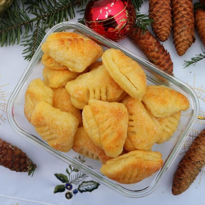 Russian cottage cheese cookies