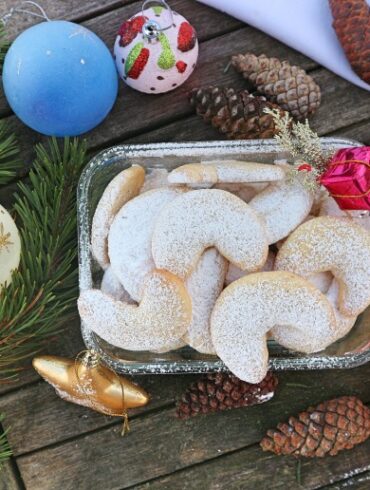 Vegane Vanillekipferl backen: das beste Rezept mit Mandeln und ohne Ei