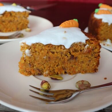 Vegan carrot pound cake recipe