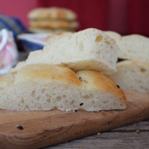 Dönerbrot vegan / türkisches Fladenbrot