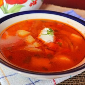 Borscht without beets