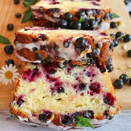 Johannisbeer-Rührkuchen mit Kefir – schnelles Rezept