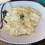Cheese pasta (noodles with cheese sauce)