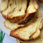 Nut and poppy seed plait (yeast braid with nut filling / poppy seed filling)