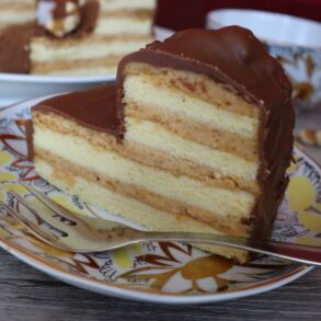 Russian tarts "Little stairs"