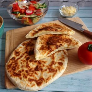 Stuffed flatbread recipe