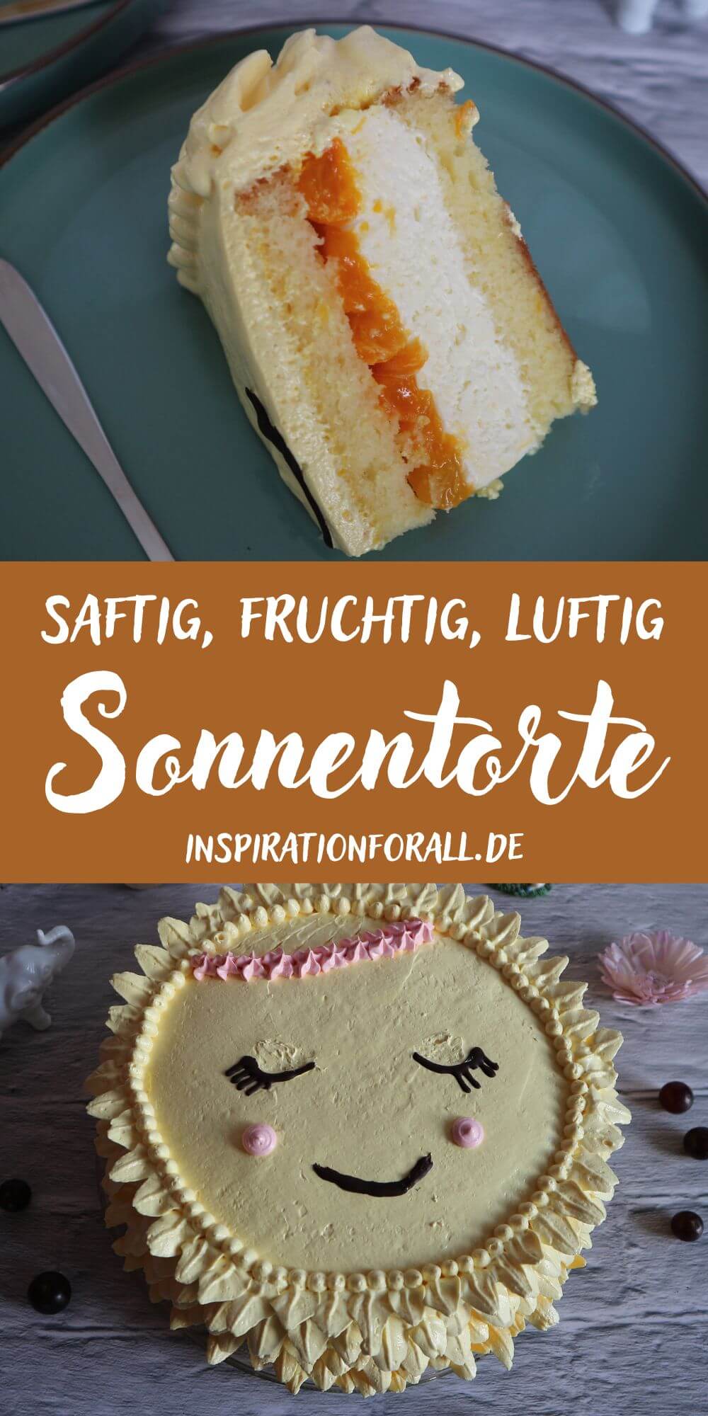 Sonnentorte Rezept – perfekt für Baby- oder Tauffeier