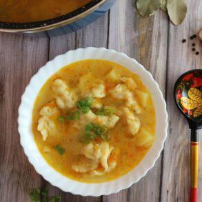 Galushki soup recipe