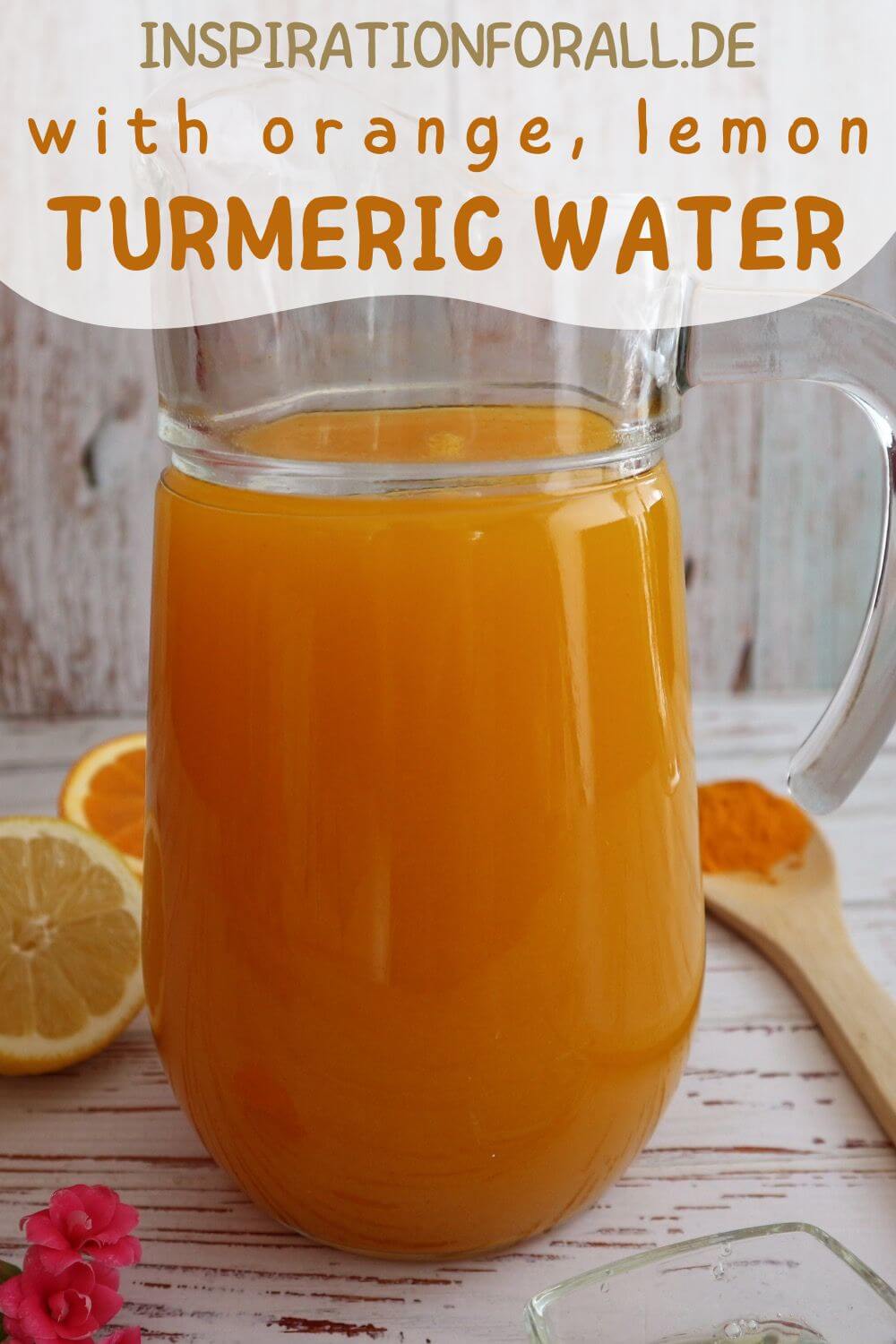 Pin Turmeric water