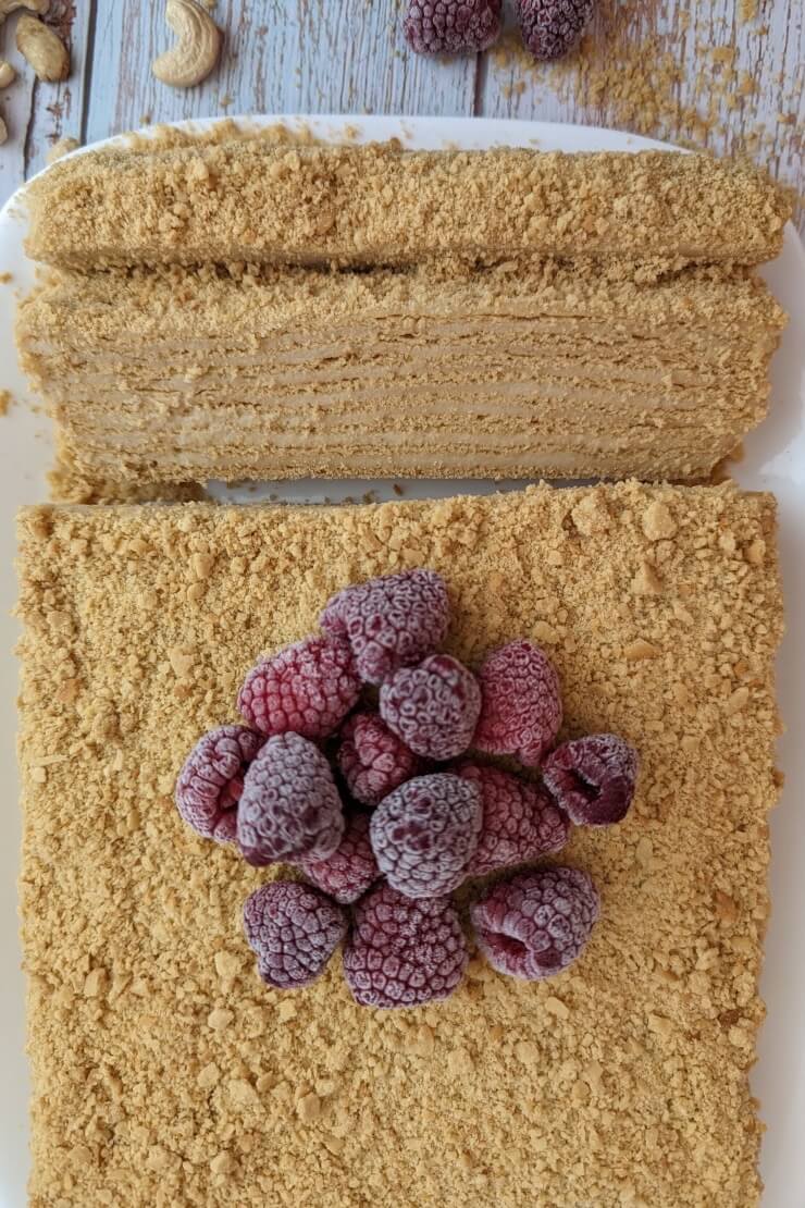 Vegan Medovik cake