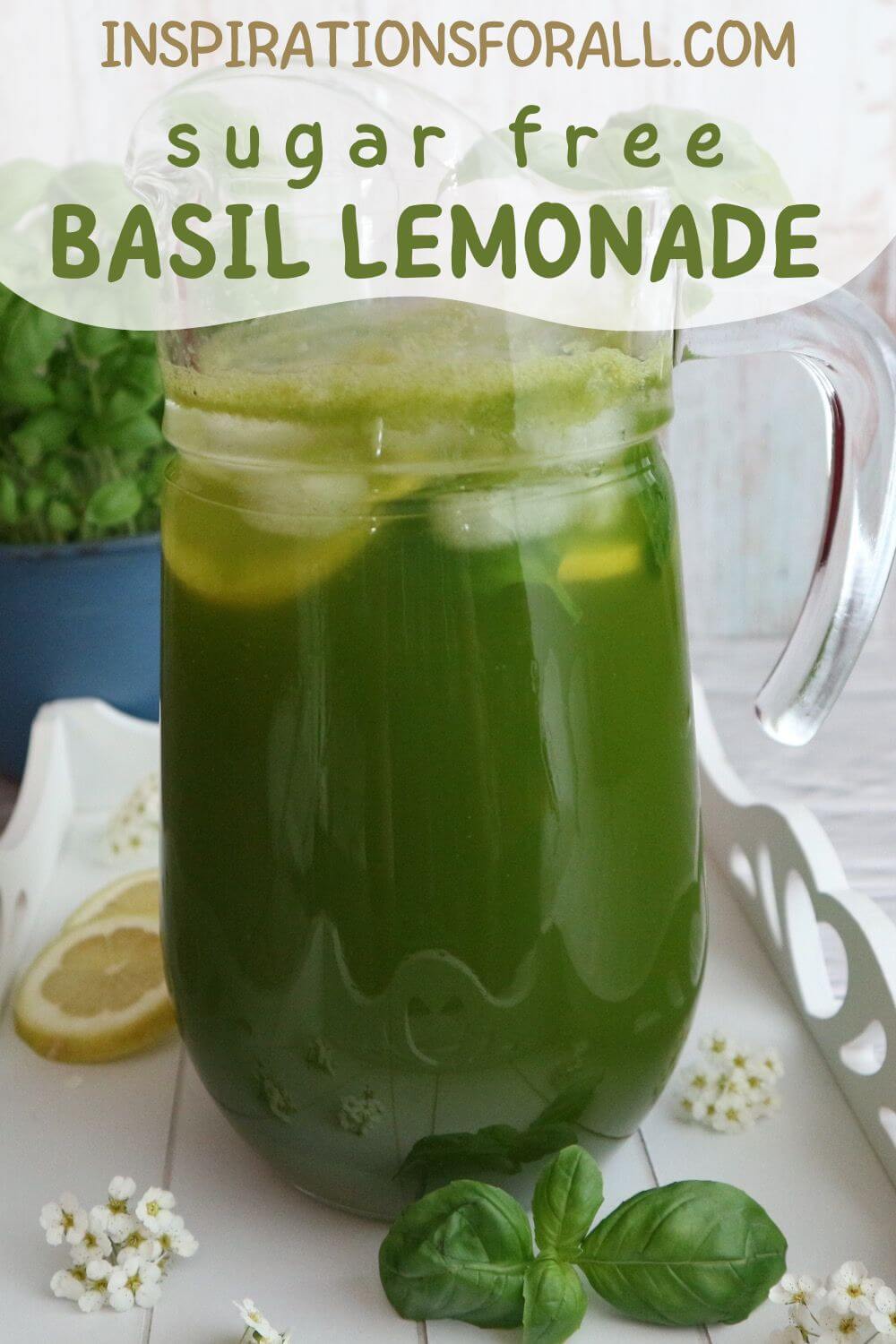Pin Basil lemonade