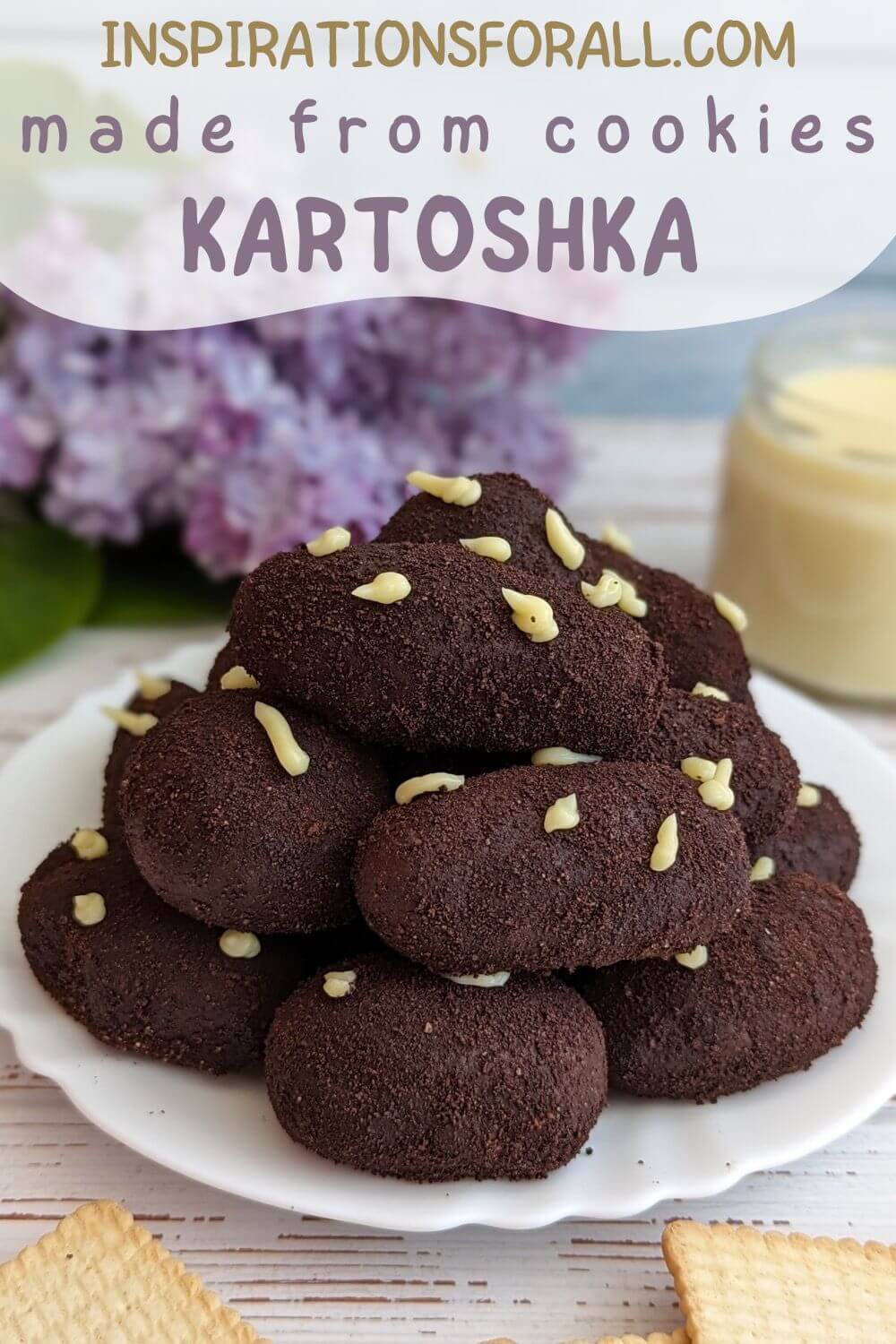 Pin Kartoshka made from cookies