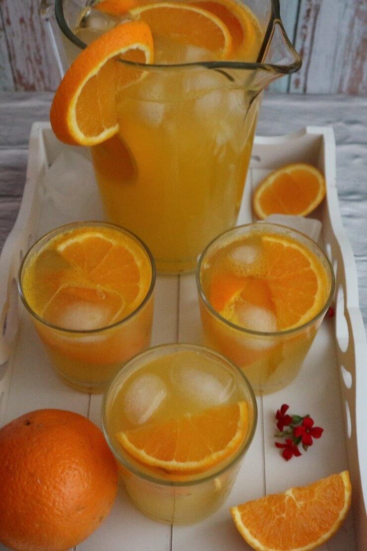Orangen-Limonade selber machen