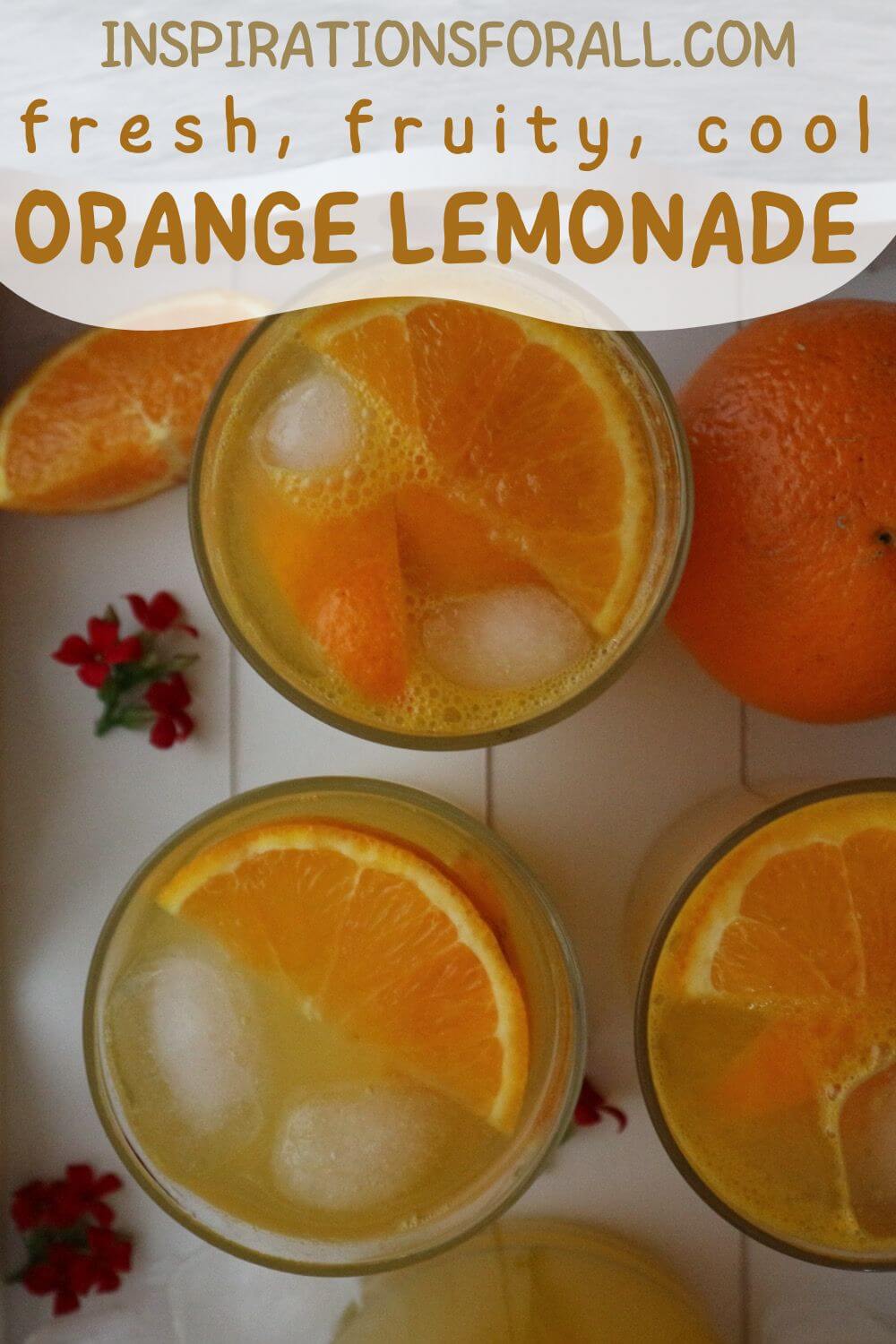Pin Orange lemonade