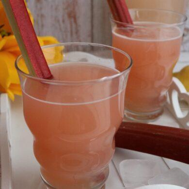 Rhubarb lemonade recipe
